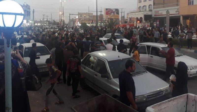 Protests in Different Cities in Support of Khorramshahr Uprising