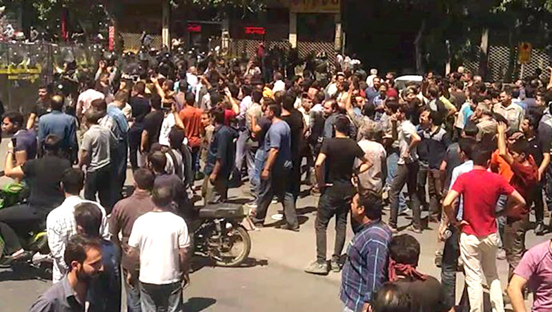 Protests in Shapour, Isfahan, Central Iran, Continue Over Corruption and Dire Economy