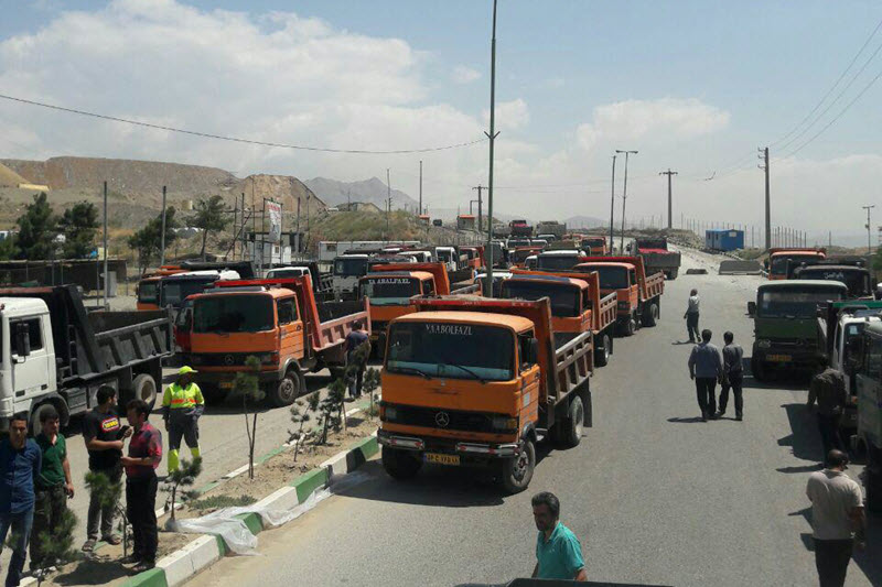 Iran-Regime-fearful-of-continuation-of-the-truck-drivers-strike