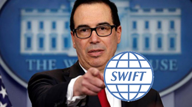SWIFT Pressured by U.S. Treasury to Disconnect Iran Regime