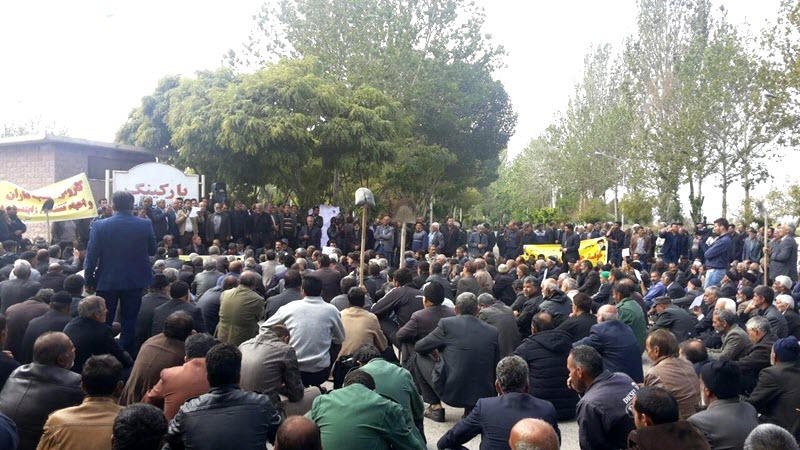 Iran-Isfahan Farmers’ Sit-In Protesting Deprivation of Their Water Rights