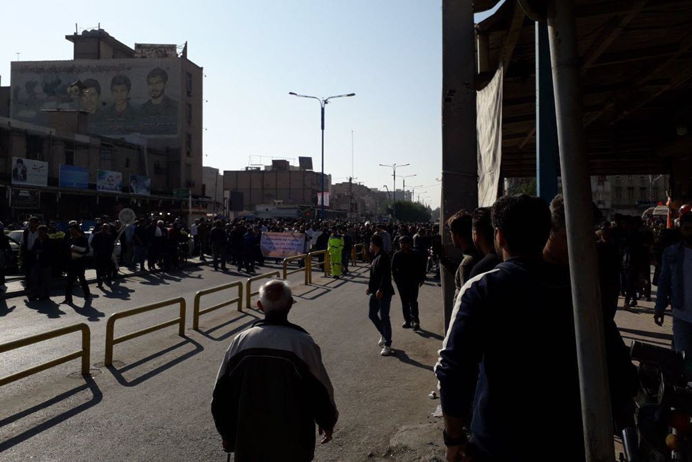 Iran-38th-Day-of-Demonstration-of-Steel-Workers-Supported-by-Ahvaz-Citizens-Despite-Dozens-of-Arrests-and-Repressive-Measures