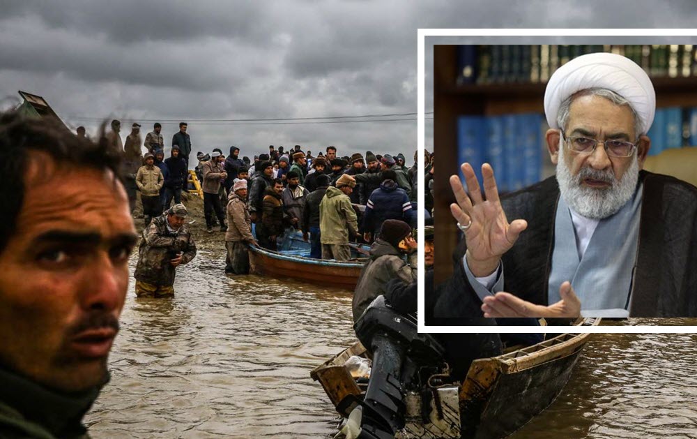 Iran Regime Threatens to Imprison People for Reporting on Floods