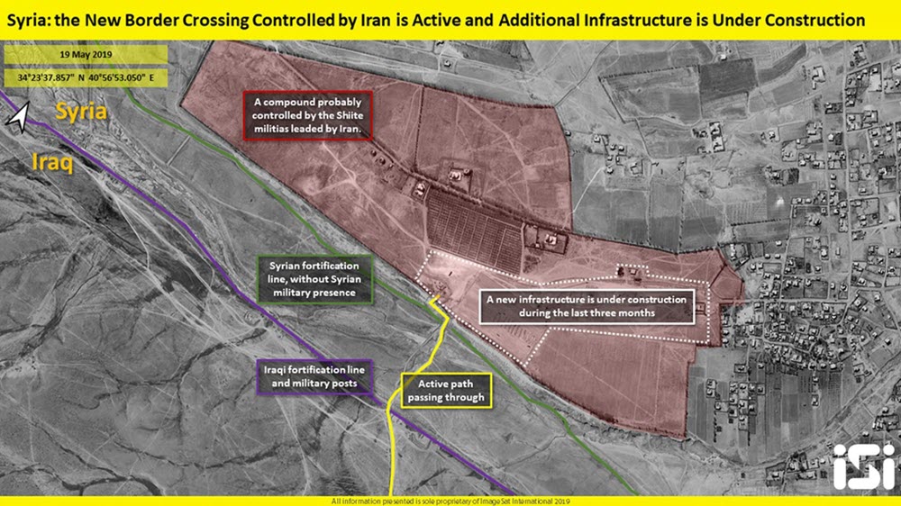 Iran Regime Building New Crossing on Syria Border to Smuggle Weapons and Oil