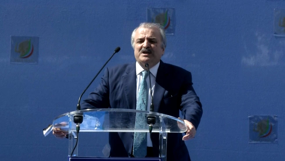  Mohammad Mohaddessin at the Free Iran Rally in Brussels