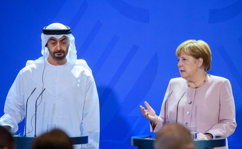 UAE, Germany Call on Iran Regime to Refrain From Escalating Tension in Gulf