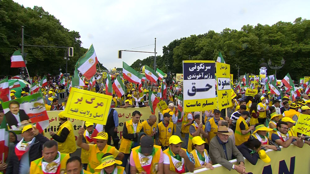 VIDEO: Highlights of the Free Iran March in Berlin