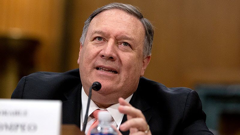 Pompeo Says ‘No Indications’ That Iran Regime Is Changing Its ‘Malign Behavior’