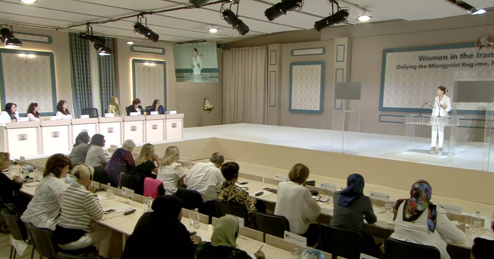 Women's Rights Panel on Day 4 of the Free Iran Convention at the MEK's Headquarters