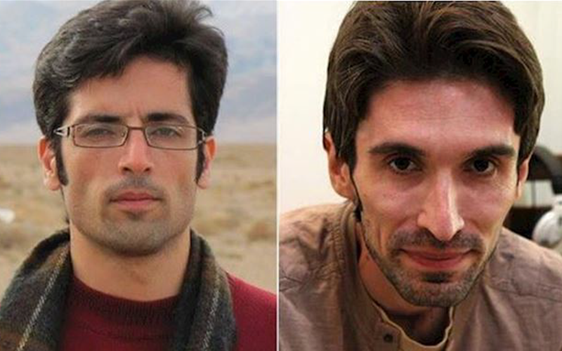 political prisoners Majid Assadi and Arash Sadeghi