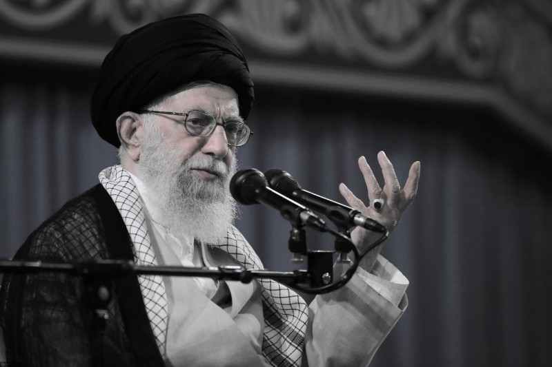 Iranian regime Supreme Leader Ali Khamenei, speaking to a few hundred mullahs - September 2019