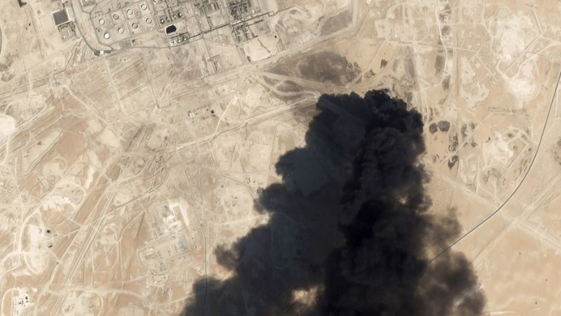 Damage from Iran-linked attack on Saudi oil facility