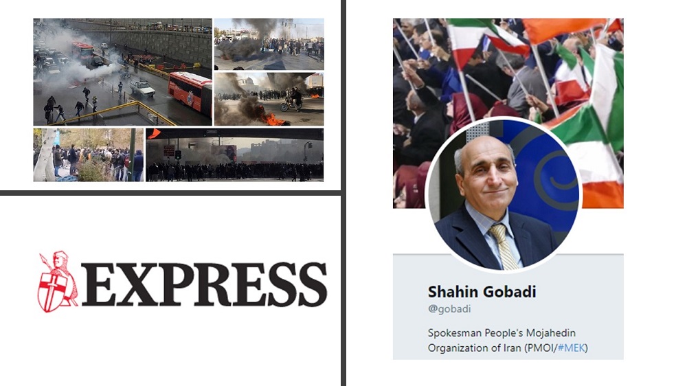 Demand of Iran Protests Is Overthrow of Iran's Regime - NCRI's Shahin Gobadi Tells the Express 