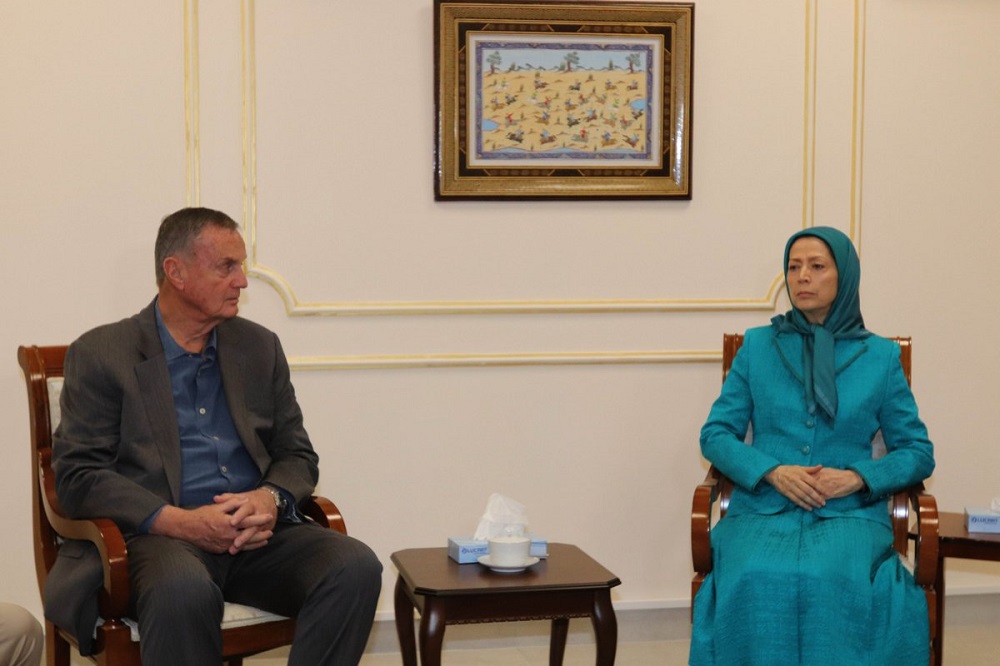 General James Jones Meets President-elect Maryam Rajavi, Visits Ashraf 3