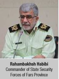 Rahambakhsh Habibi Commander of State Security Forces of Fars Province