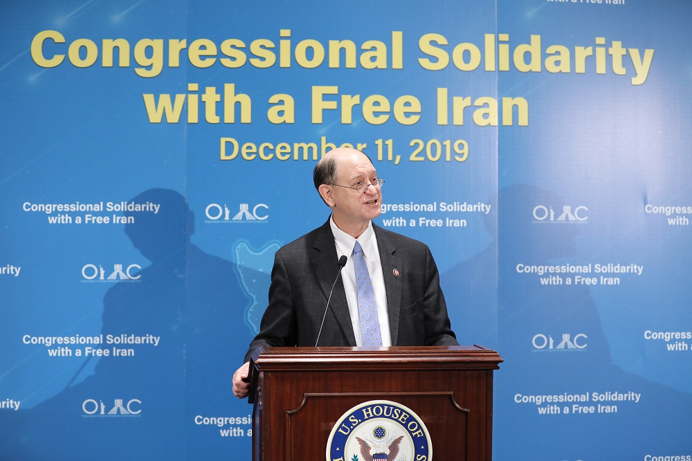 Rep. Brad Sherman: I also want to commend Madame Rajavi for her advocacy for democracy and her advocacy for women's rights and human rights